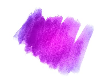 Mavi ve mor suluboya karalama dokusu. Bu bir el çizimi. Mavi ve mor soyut suluboya arkaplan