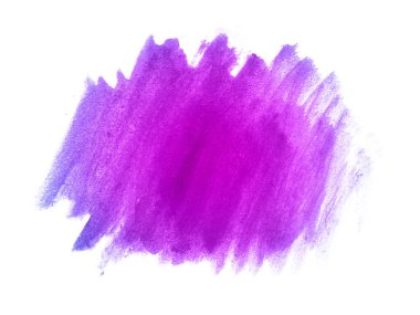 Mavi ve mor suluboya karalama dokusu. Bu bir el çizimi. Mavi ve mor soyut suluboya arkaplan