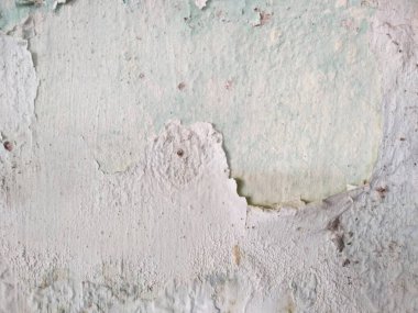 Kirli ve eski beton duvar dokusu. Eskimiş paslı metal soyut dokusu. Soyulmuş boyayla Grunge arkaplanı (Duvar dokusu duvar çerçevesi ve duvar arkaplanı olarak kullanılabilir) )