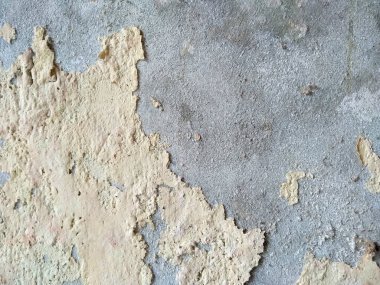 Kirli ve eski beton duvar dokusu. Eskimiş paslı metal soyut dokusu. Soyulmuş boyayla Grunge arkaplanı (Duvar dokusu duvar çerçevesi ve duvar arkaplanı olarak kullanılabilir) )