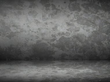 Eski duvarlı koyu renk zemin. Web tasarım şablonları için soyut siyah arkaplan, sevgililer günü, noel, ürün stüdyosu odası ve pürüzsüz gradyan renk içeren iş raporu