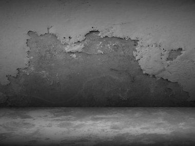 Eski duvarlı koyu renk zemin. Web tasarım şablonları için soyut siyah arkaplan, sevgililer günü, noel, ürün stüdyosu odası ve pürüzsüz gradyan renk içeren iş raporu