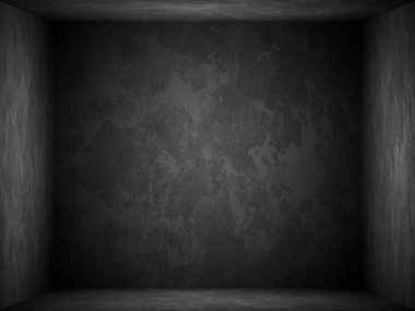 Eski duvarlı koyu renk zemin. Web tasarım şablonları için soyut siyah arkaplan, sevgililer günü, noel, ürün stüdyosu odası ve pürüzsüz gradyan renk içeren iş raporu