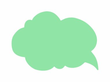 Konuşma Baloncuğu Çizgisi Sanat İllüstrasyonu. Comic Bubble Tasarım Elemanı Çizimi. El Çizimi Taslak Konuşma Kabarcık Koleksiyonu