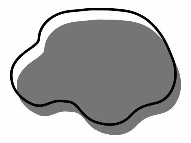 Akışkan Renk Özgeçmişi Çerçevele. Çerçeve Sıvı Renk Arkaplan Çizimi. Soyut Çerçeve Şekli. Sıvı Renk Arkaplanı