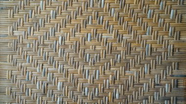 Rattan ağı düzgün bir desen oluşturur, mükemmel el işi, klasik arka plan dokuları için harika.