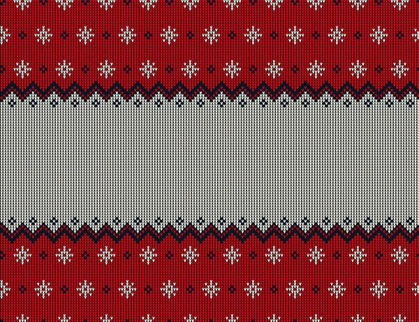 Hässlicher Pullover Bei Buffalo Plaid Frohe Weihnachten Und Frohes Neues — Stockvektor