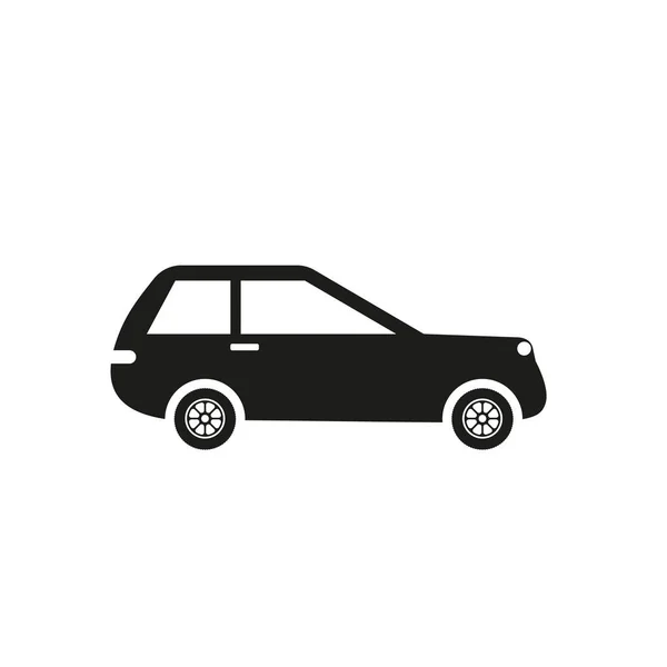 Символ Вектора Автомобиля Белом Фоне Eps10 — стоковый вектор