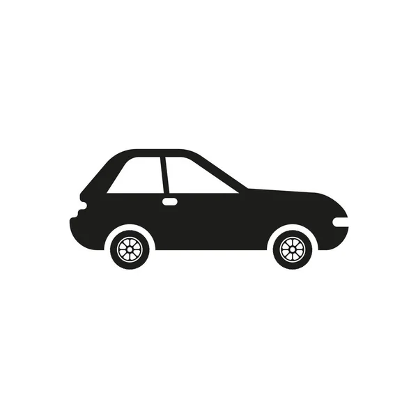 Auto Icona Vettoriale Simbolo Sfondo Bianco Eps10 — Vettoriale Stock