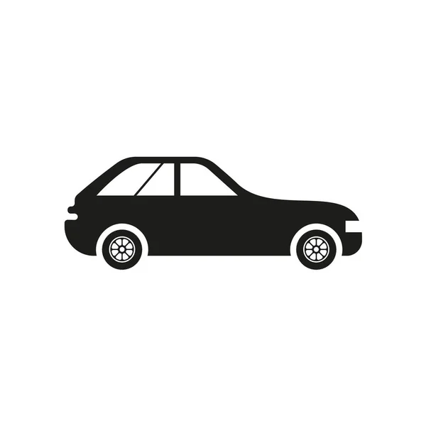 Car Icon Vector Symbol White Background Eps10 — Vector de stock