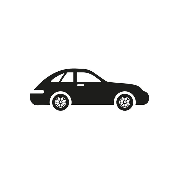 Beyaz Arkaplanda Araba Ikonu Vektör Sembolü Eps10 — Stok Vektör