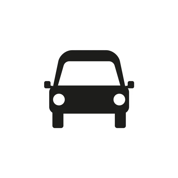 Car Vector Icon Isolated Simple View Front Logo Illustration Sign — Vector de stock