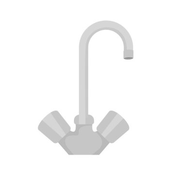 Faucet Water Filter. Vector image isolated on white background eps 10