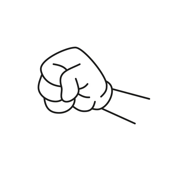 Cartoon Hands Comic Arms Fingers Outline Various Gestures Cartoon Character — 스톡 벡터