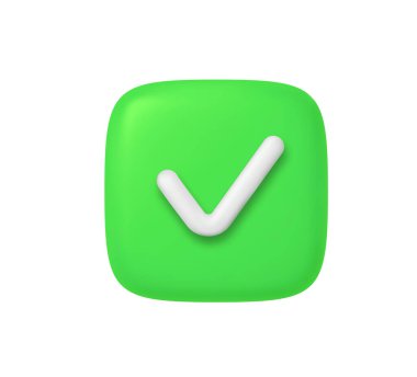 3D Right and Wrong Button in Round Shape. Green Yes and Red No Correct Incorrect Sign. Checkmark Tick Rejection, Cancel, Error, Stop, Negative, Agreement Approval or Trust Symbol. Vector Illustration eps 10