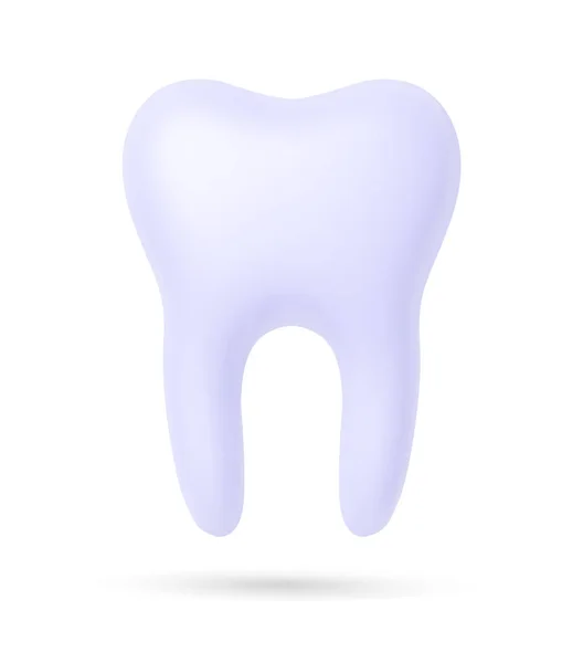 Tooth Render Dental Medicine Health Concept Design Element Vector Eps10 — 스톡 벡터