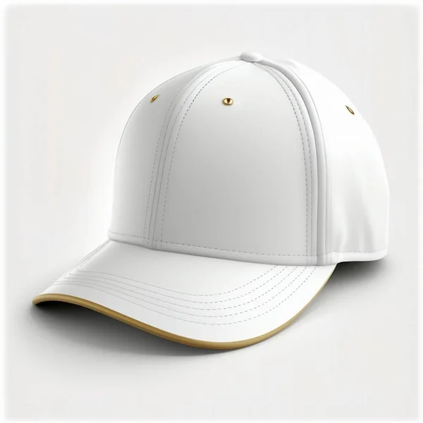 White baseball cap . Mock up.