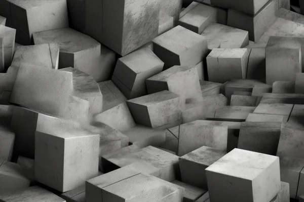 cube concrete abstract background 3d render image seamless pattern foto