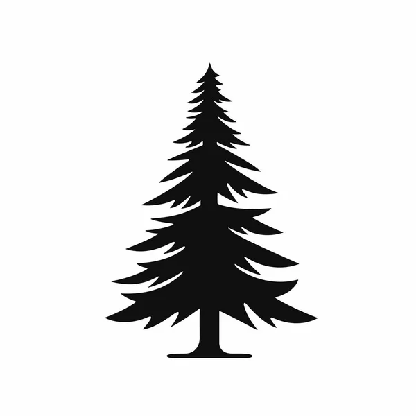 Bir Noel Ağacı Konseptinin Vektör Illüstrasyonu — Stok Vektör