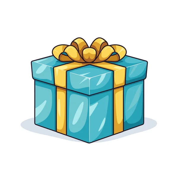 Векторні Подарункові Коробки Різними Кольоровими Стрічками Реалістична Подарункова Коробка Спереду — стоковий вектор