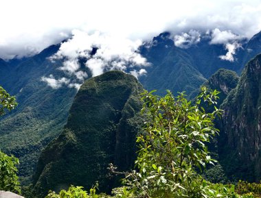   Machu Picchu, una de las 7 maravillas del mundo, Increble santuario inca en el corazn del sur de la Cordillera de Los Andes, a 80 km de la ciudad de Cusco, imperdible arquitectura, flora, fauna y paisaje.                                  clipart