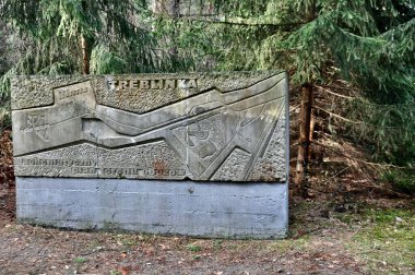 Simbolo del Holocausto, Fabrica de Muerte deTreblinka, campo de exterminio construido y operado por la Alemania Nazi en la Polonia ocupad durante la Segunda Guerra Mundial, desde julio de 1942 hasta octubre 1943.