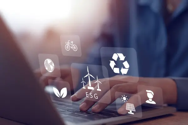 Yenilenebilir enerji çözümleri ekolojik konsept yeşil iş yenilenebilir enerji çözümleri yoluyla sürdürülebilir kalkınma
