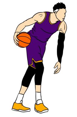 vektör basketbol smacı, top sekmesi, top sekmesi, top sekmesi, top sekmesi, siluet, siluet, erkek spor, sıçrama, resim, soyut, aktif atlet, zıplayan top, profesyonel, izole edilmiş basket skeci.