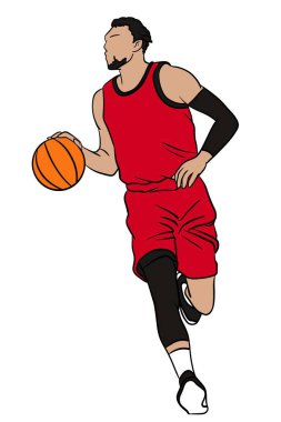 vektör basketbol smacı, top sekmesi, top sekmesi, top sekmesi, top sekmesi, siluet, siluet, erkek spor, sıçrama, resim, soyut, aktif atlet, zıplayan top, profesyonel, izole edilmiş basket skeci.