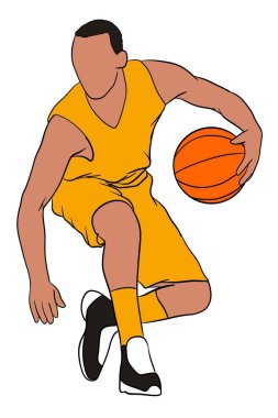 vektör basketbol smacı, top sekmesi, top sekmesi, top sekmesi, top sekmesi, siluet, siluet, erkek spor, sıçrama, resim, soyut, aktif atlet, zıplayan top, profesyonel, izole edilmiş basket skeci.