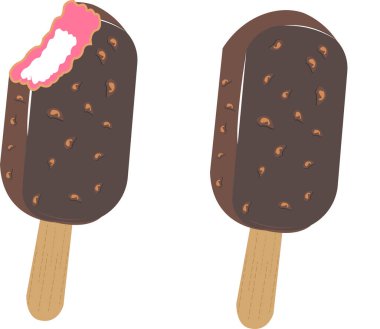 vektörlü çikolata kreması