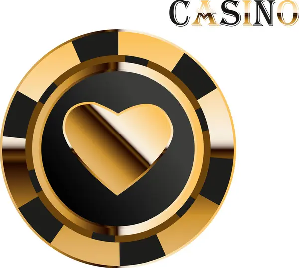 Poker çipleri vektörler kullanılarak gösteriliyor