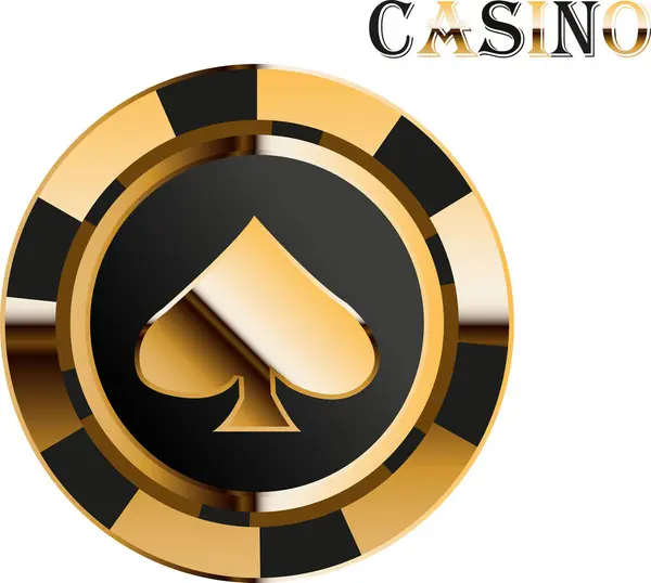 Poker çipleri vektörler kullanılarak gösteriliyor