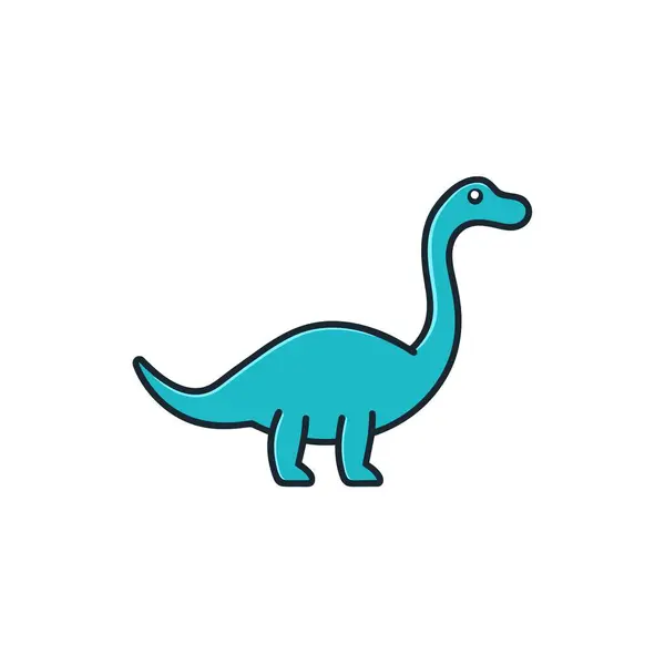 stock vector Argentinosaurus dinosaur play icon vector illustration. AI generated image. Clipart cartoon deisgn icon