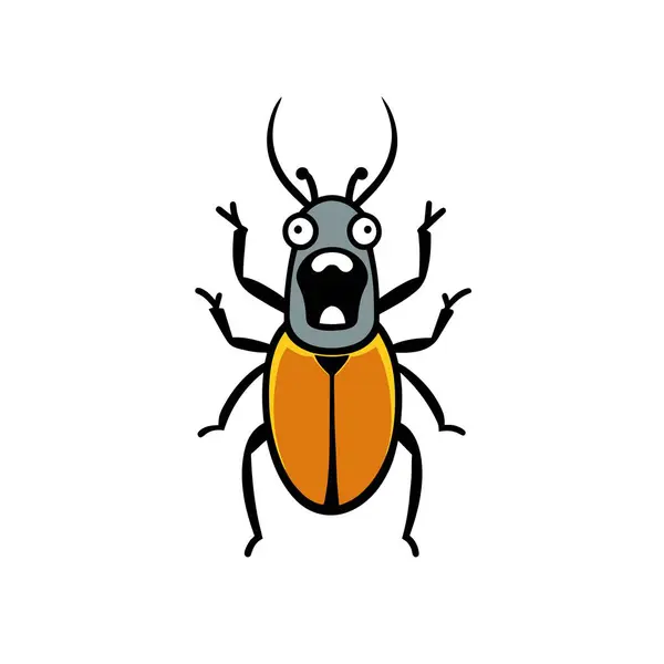 stock vector Atlas Beetle bug screams icon vector illustration. AI generated image. Clipart cartoon deisgn icon