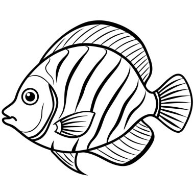 Çin Paddlefish ikon vektörünü okuyor. Yapay zeka görüntü oluşturdu. Clipart çizgi film deisgn simgesi