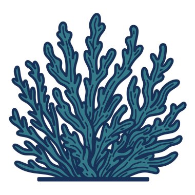 Çeşitli tasarım ve ürün ihtiyaçları için kullanılabilen yosun çizimleri.