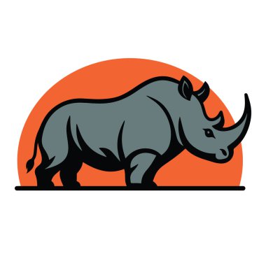 Gergedan logosu çizimleri çeşitli tasarım ve ürün ihtiyaçları için kullanılabilir.