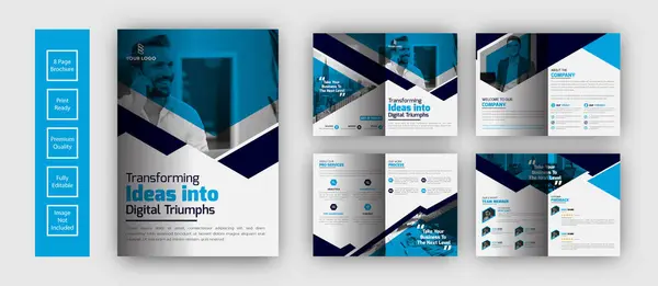 Yaratıcı & Modern iş broşürü tasarımı