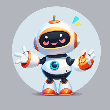 Büyük gezegeni tutan robot..