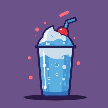 Çubuklu şehriye ve çizgi film çizim vektör simgesi çıkartması.