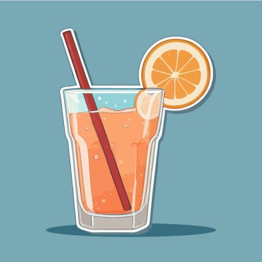 portakal kokteyli ve soda