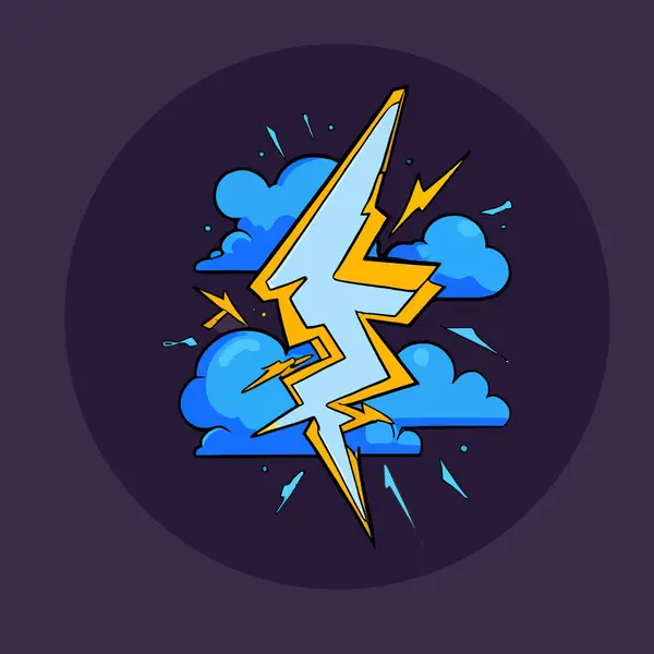 Süper kahraman çizgi film karakteri çizim vektör simgesi çıkartması