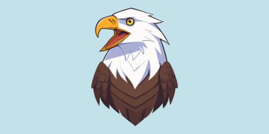 Tüylü kartal çizgi film karakteri