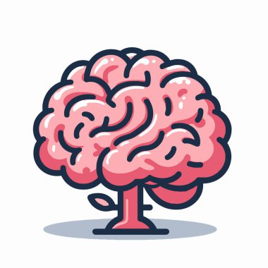 beyin ve beyin simgesi