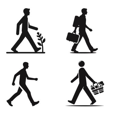 Bir grup insan silueti