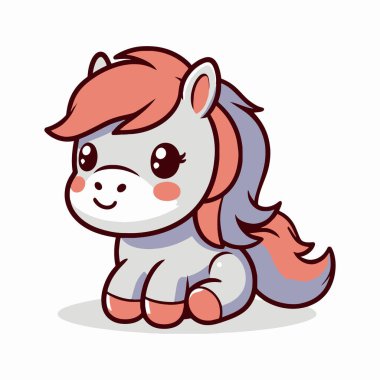 Şirin bebek tek boynuzlu at karakteri.