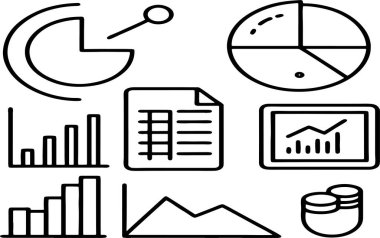 Temel İş Simgesi: Profesyonel Projeler, Modern İş Simgeleri Şık ve Profesyonel Grafikler, Kapsamlı İş İkonası Paketi Sunumlar ve Web siteleri için İdeal, Yüksek Kaliteli İş Simgesi Pazarlama ve Markalaştırma için Mükemmel