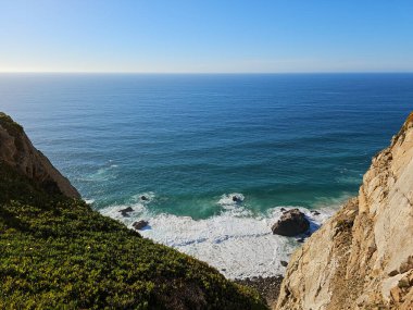Alentejo sahilindeki Atlantik 'in öfkesi