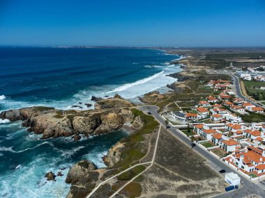 Alentejo sahilindeki Atlantik 'in öfkesi